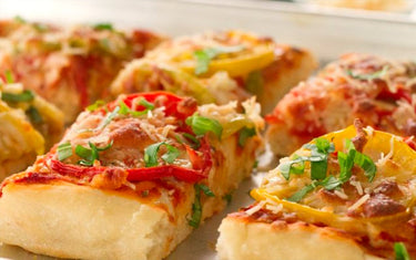 Focaccia pizza recept