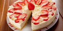Cheesecake recept met aardbei
