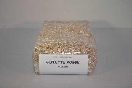 Geplette rogge vlokken 1 kg