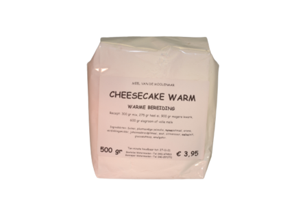 Cheesecake warm 500 gram