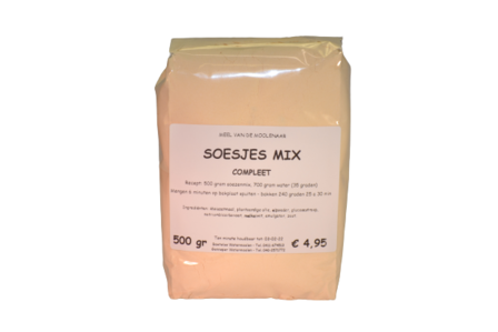 Soesjes mix 500 gram