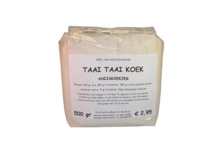 Taai taai plaat koek 500 gram 