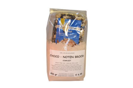 Choco - noten brood 800 gram