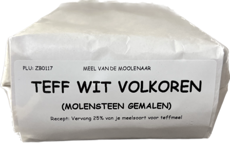 Teffmeel wit 1 kg