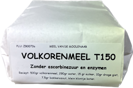 Volkorenmeel T150 1 kg