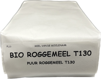 BIO roggemeel T130 1 kg