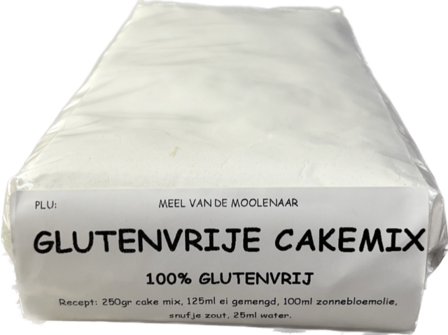 TIJDELIJK NIET LEVERBAAR - Glutenvrije cakemix 1 kg