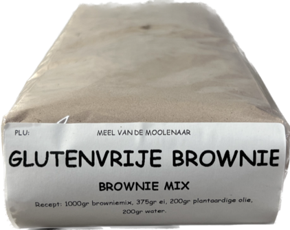 TIJDELIJK NIET LEVERBAAR - Glutenvrije browniemix 1 kg