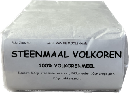 Steenmaal volkoren 1 kg