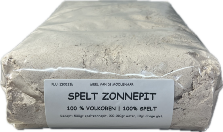 Spelt zonnepit volkoren 2,5 kg