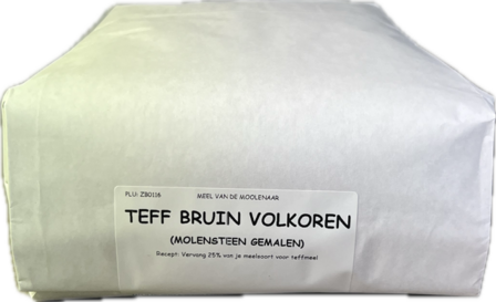 Teffmeel bruin 5 kg