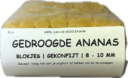 Gedroogde ananas 500 gram