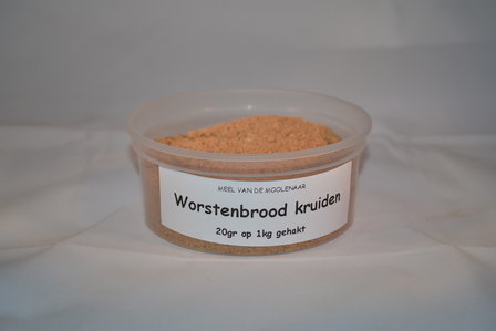 Worstenbrood kruiden 100 gram