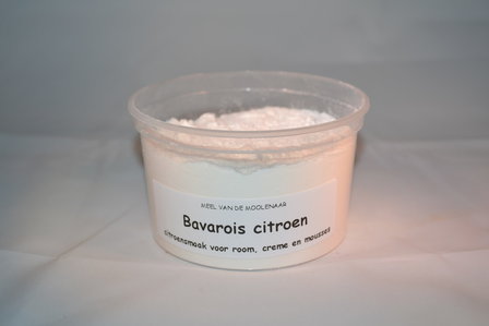 Bavarois poeder citroen 200 gram