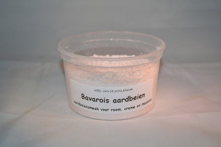 Bavarois poeder aardbeien 200 gram