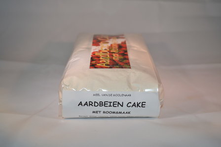 Aardbeien cake met roomsmaak 1 kg