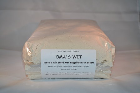 Oma&#039;s wit 2,5 kg