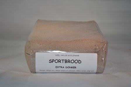 Sportbrood extra donker 1 kg