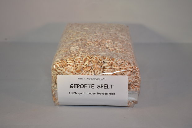 Gepofte spelt 250 gram