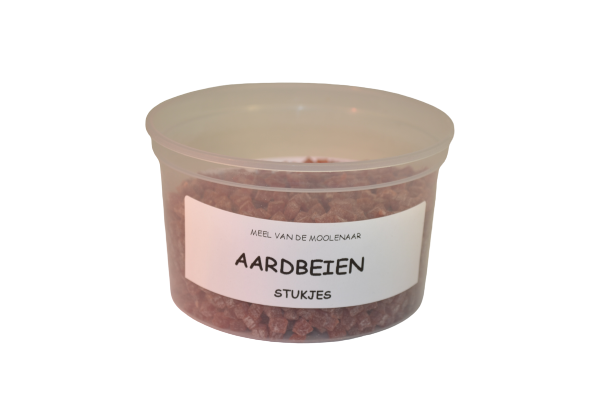 Aardbeien stukjes 250 gram