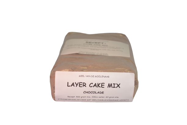 Layer cake mix chocolade 1 kg