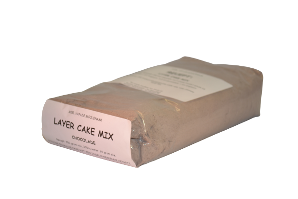 Layer cake mix chocolade 1 kg