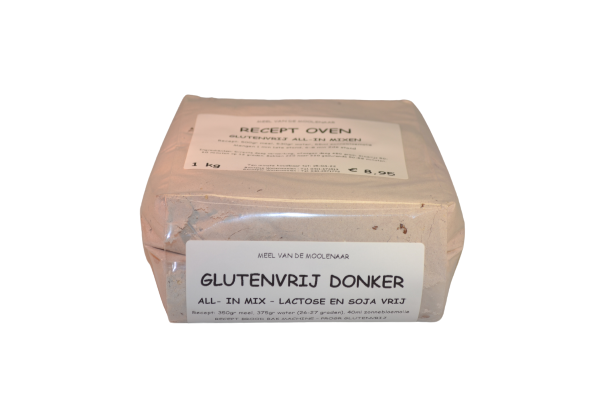 UITVERKOCHT - Donker meergranen glutenvrij all-in 1 kg