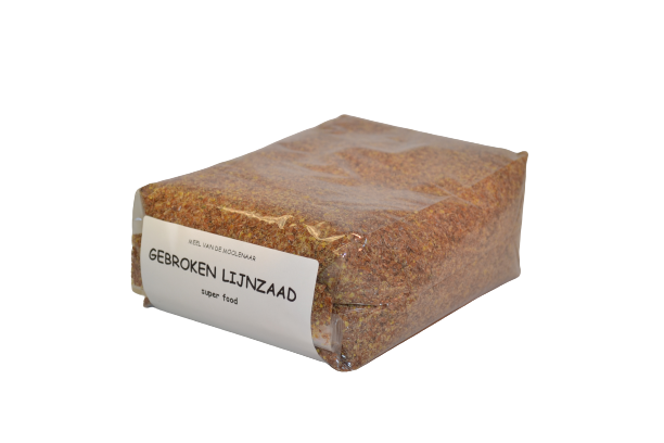 Gebroken lijnzaad 1 kg