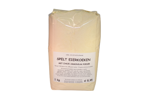 Spelt eierkoek mix 1 kg