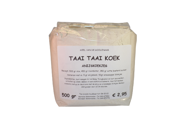 Taai taai plaat koek 500 gram 