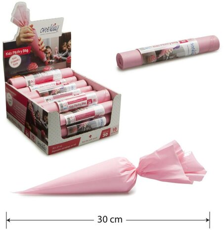 Spuitzakken kids 30 cm - 10 stuks