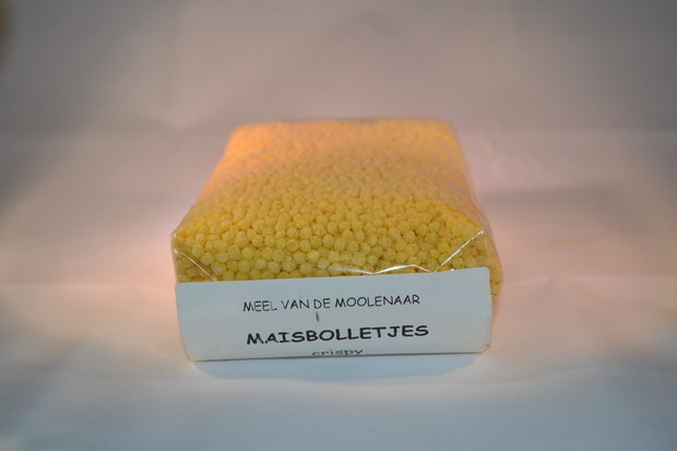 Gepofte maisbolletjes 250 gram