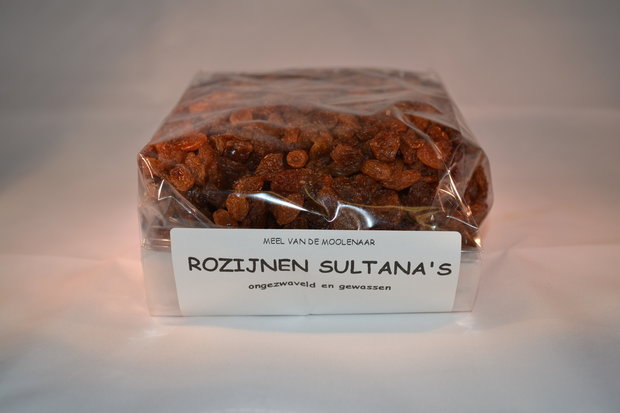 Rozijnen sultana's 1 kg