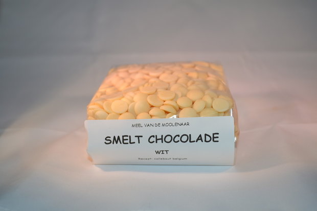 Smelt chocolade wit 500 gram