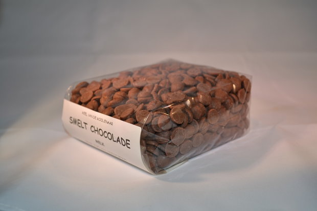 Smelt chocolade melk 500 gram