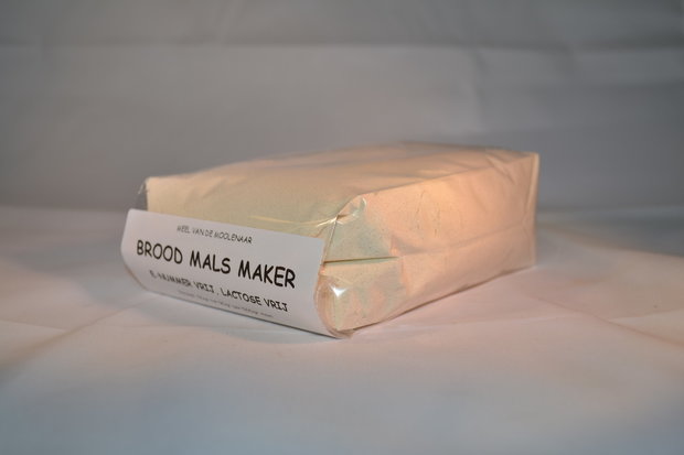 Brood mals maker E-nummer en Lactose vrij 500 gram