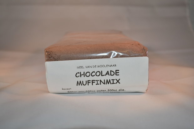 Muffinmix chocolade 1 kg