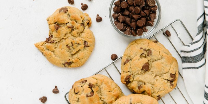 Oergranenkoekjes met chocolade recept