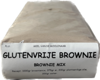 Glutenvrije browniemix 1 kg Glutenvrije browniemix 1 kg
