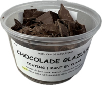 Chocolade glazuur puur 250 gram Chocolade glazuur puur 250 gram