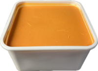 Chocolade glazuur oranje 2,5 kg Chocolade glazuur oranje 2,5 kg