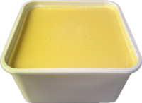 Chocolade glazuur geel 2,5 kg Chocolade glazuur geel 2,5 kg